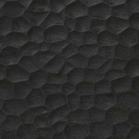 Lustro łazienkowe, czarne, 50x70x2,5 cm, drewno mango i szkło Lustro łazienkowe, czarne, 50x70x2,5 cm, drewno mango i szkło