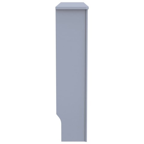 Osłona na kaloryfer, antracytowa, 112x19x81,5 cm, MDF Osłona na kaloryfer, antracytowa, 112x19x81,5 cm, MDF