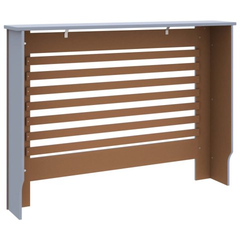 Osłona na kaloryfer, antracytowa, 112x19x81,5 cm, MDF Osłona na kaloryfer, antracytowa, 112x19x81,5 cm, MDF