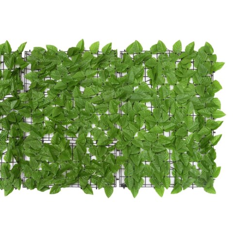 Osłona balkonowa, zielone liście, 200x75 cm Osłona balkonowa, zielone liście, 200x75 cm