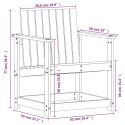 VidaXL 3-cz. zestaw mebli ogrodowych, lite drewno daglezjowe