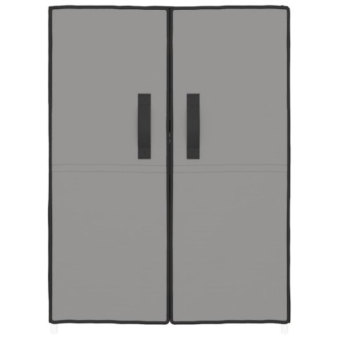 Szafka na buty, szara, 60x28x90 cm, materiałowa Szafka na buty, szara, 60x28x90 cm, materiałowa
