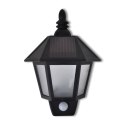 VidaXL Lampa solarna z detektorem ruchu