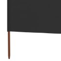  Parawan 3-skrzydłowy z tkaniny, 400x160 cm, antracytowy