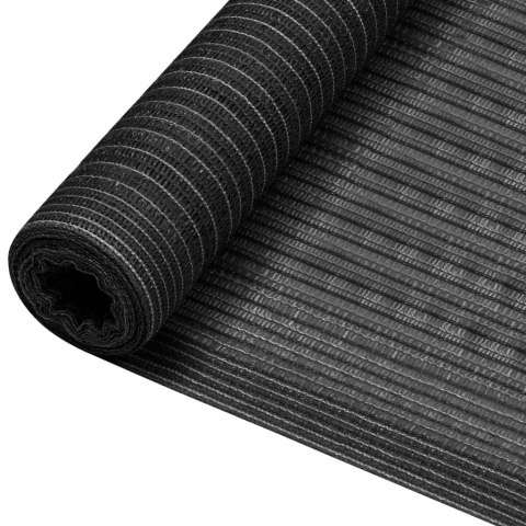 VidaXL Siatka cieniująca, antracytowa, 1,8x50 m, HDPE, 75 g/m²