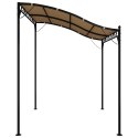  Zadaszenie, kolor taupe, 2x2,3 m, 180 g/m², tkanina i stal