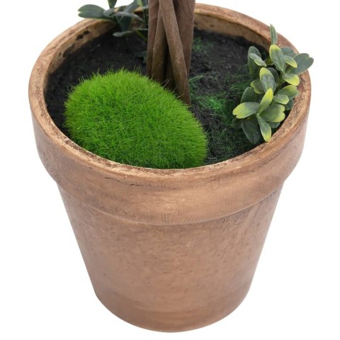 Kule ze sztucznego bukszpanu w doniczce, 2 szt., zielone, 56 cm Kule ze sztucznego bukszpanu w doniczce, 2 szt., zielone, 56 cm