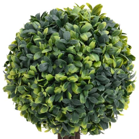 Kule ze sztucznego bukszpanu w doniczce, 2 szt., zielone, 56 cm Kule ze sztucznego bukszpanu w doniczce, 2 szt., zielone, 56 cm