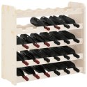 VidaXL Stojak na wino, 67,5x25x60 cm, lite drewno sosnowe