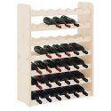 VidaXL Stojak na wino, 67,5x25x87 cm, lite drewno sosnowe