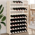 VidaXL Stojak na wino, 72,5x25x111,5 cm, lite drewno sosnowe