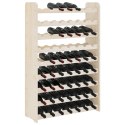 VidaXL Stojak na wino, 72,5x25x111,5 cm, lite drewno sosnowe