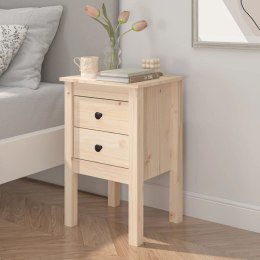  Szafka nocna, 40x35x61,5 cm, lite drewno sosnowe