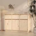  Szafka, 110x34x75 cm, lite drewno sosnowe