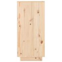  Szafka, 110x34x75 cm, lite drewno sosnowe