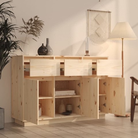 Szafka, 110x34x75 cm, lite drewno sosnowe Szafka, 110x34x75 cm, lite drewno sosnowe