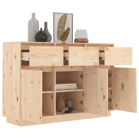 Szafka, 110x34x75 cm, lite drewno sosnowe Szafka, 110x34x75 cm, lite drewno sosnowe