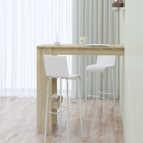 Stolik barowy, sonoma, 102x45x103,5 cm, materiał drewnopochodny Stolik barowy, sonoma, 102x45x103,5 cm, materiał drewnopochodny