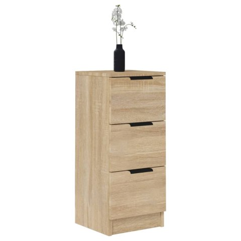 Komody, 2 szt., dąb sonoma, 30x30x70 cm materiał drewnopochodny Komody, 2 szt., dąb sonoma, 30x30x70 cm materiał drewnopochodny