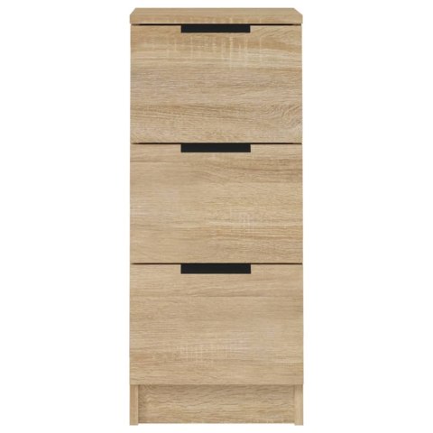 Komody, 2 szt., dąb sonoma, 30x30x70 cm materiał drewnopochodny Komody, 2 szt., dąb sonoma, 30x30x70 cm materiał drewnopochodny