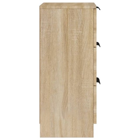 Komody, 2 szt., dąb sonoma, 30x30x70 cm materiał drewnopochodny Komody, 2 szt., dąb sonoma, 30x30x70 cm materiał drewnopochodny