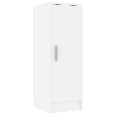 Szafka na buty, biała, 32x35x92 cm, materiał drewnopochodny Szafka na buty, biała, 32x35x92 cm, materiał drewnopochodny