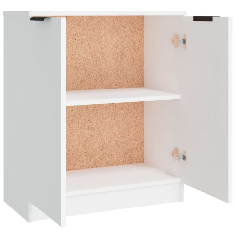 Szafki, 3 szt., biały, materiał drewnopochodny Szafki, 3 szt., biały, materiał drewnopochodny