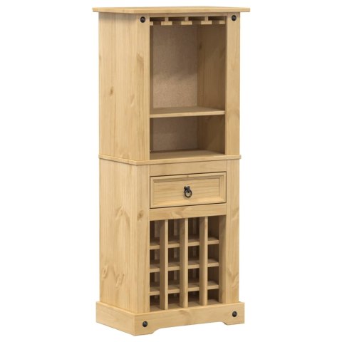 Szafka na wino Corona, 56x35x120 cm, lite drewno sosnowe Szafka na wino Corona, 56x35x120 cm, lite drewno sosnowe