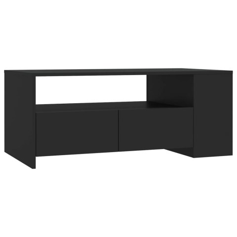 Stolik kawowy, czarny, 102x55x42 cm, materiał drewnopochodny Stolik kawowy, czarny, 102x55x42 cm, materiał drewnopochodny