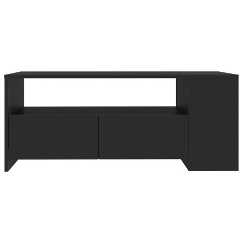 Stolik kawowy, czarny, 102x55x42 cm, materiał drewnopochodny Stolik kawowy, czarny, 102x55x42 cm, materiał drewnopochodny