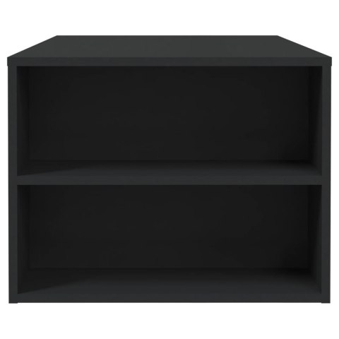 Stolik kawowy, czarny, 102x55x42 cm, materiał drewnopochodny Stolik kawowy, czarny, 102x55x42 cm, materiał drewnopochodny