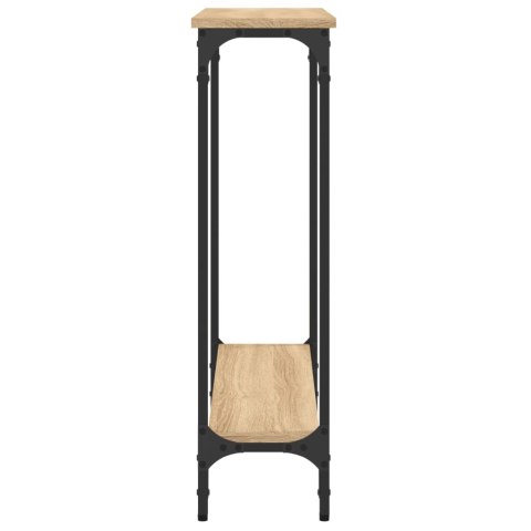 Stolik konsolowy, dąb sonoma, 75x22,5x75 cm Stolik konsolowy, dąb sonoma, 75x22,5x75 cm