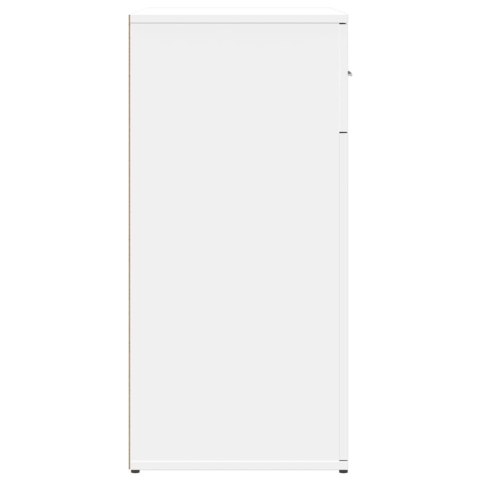 Szafki, 2 szt., białe, 79x38x80 cm, materiał drewnopochodny Szafki, 2 szt., białe, 79x38x80 cm, materiał drewnopochodny