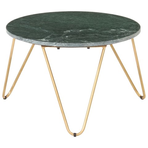 Stolik kawowy, zielony, 65x65x42 cm, kamień o teksturze marmuru Stolik kawowy, zielony, 65x65x42 cm, kamień o teksturze marmuru