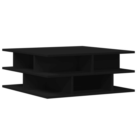 Stolik kawowy, czarny, 70x70x29 cm, materiał drewnopochodny Stolik kawowy, czarny, 70x70x29 cm, materiał drewnopochodny