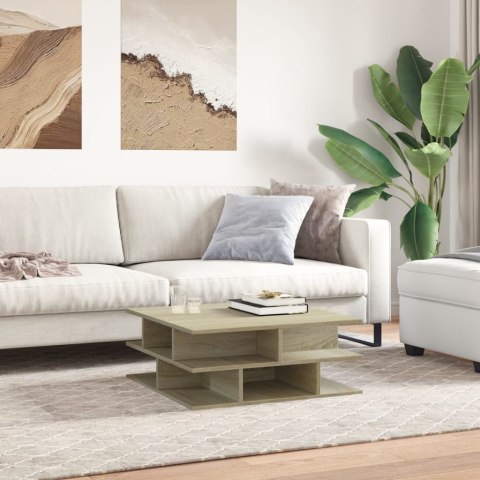 Stolik kawowy, dąb sonoma, 70x70x29 cm, materiał drewnopochodny Stolik kawowy, dąb sonoma, 70x70x29 cm, materiał drewnopochodny