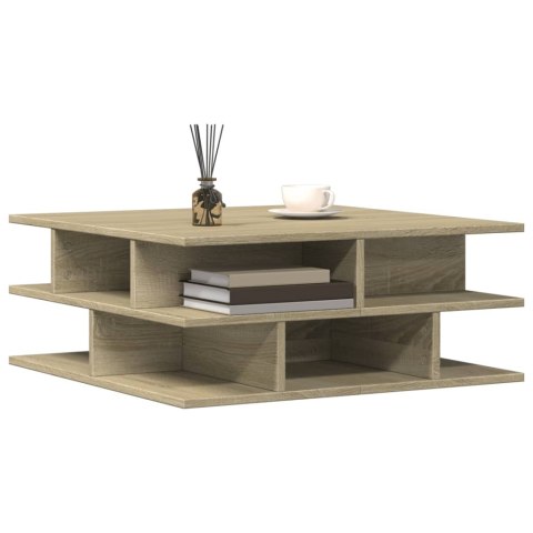 Stolik kawowy, dąb sonoma, 70x70x29 cm, materiał drewnopochodny Stolik kawowy, dąb sonoma, 70x70x29 cm, materiał drewnopochodny