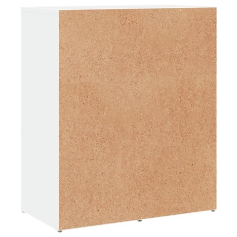 Szafki, 2 szt., białe, 60x31x70 cm, materiał drewnopochodny Szafki, 2 szt., białe, 60x31x70 cm, materiał drewnopochodny