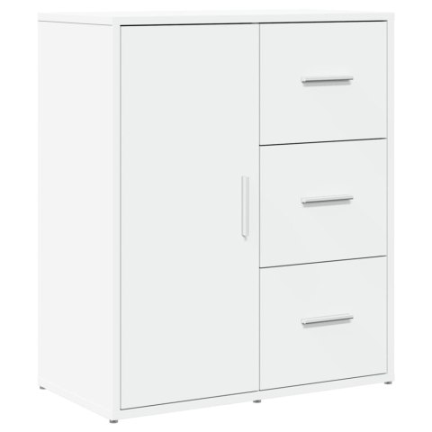 Szafki, 2 szt., białe, 60x31x70 cm, materiał drewnopochodny Szafki, 2 szt., białe, 60x31x70 cm, materiał drewnopochodny