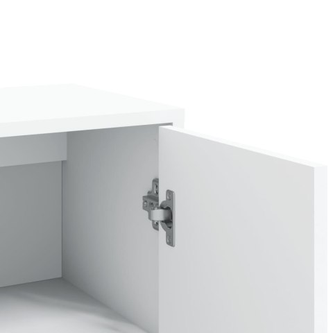 Szafki, 2 szt., białe, 60x31x84 cm Szafki, 2 szt., białe, 60x31x84 cm