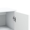  Szafki, 3 szt., białe, 60x31x84 cm, materiał drewnopochodny