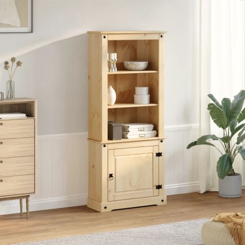 Kredens Corona, 74x38x170 cm, lite drewno sosnowe Kredens Corona, 74x38x170 cm, lite drewno sosnowe