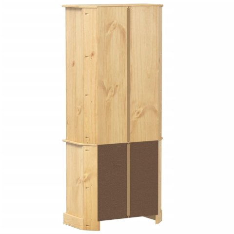 Kredens Corona, 74x38x170 cm, lite drewno sosnowe Kredens Corona, 74x38x170 cm, lite drewno sosnowe