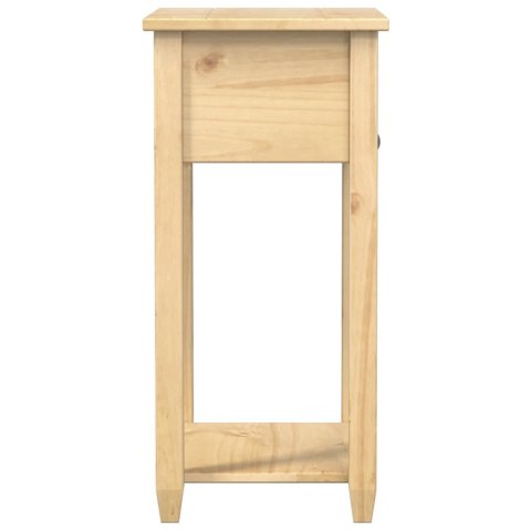 Stolik konsolowy Corona, 55x35x73 cm, lite drewno sosnowe Stolik konsolowy Corona, 55x35x73 cm, lite drewno sosnowe