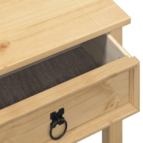 Stolik konsolowy Corona, 55x35x73 cm, lite drewno sosnowe Stolik konsolowy Corona, 55x35x73 cm, lite drewno sosnowe