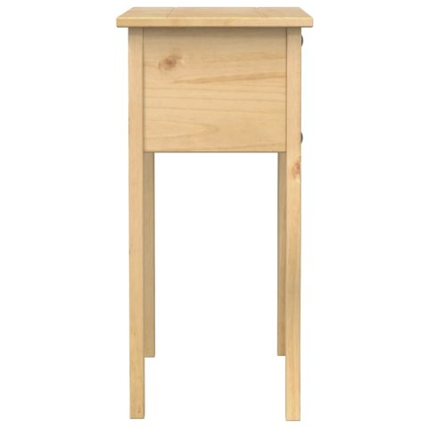 Stolik konsolowy Corona, 73x35x73 cm, lite drewno sosnowe Stolik konsolowy Corona, 73x35x73 cm, lite drewno sosnowe