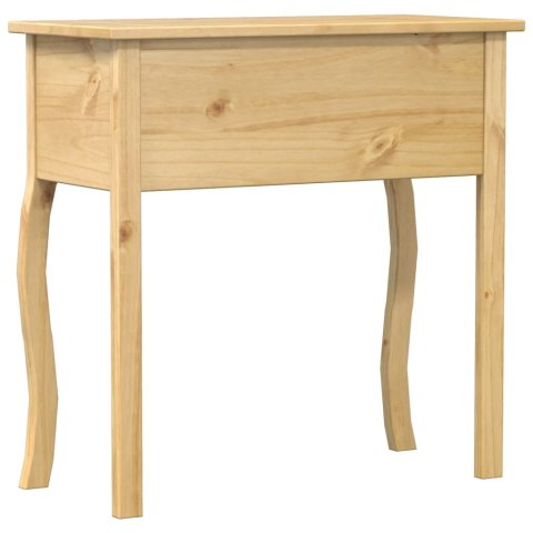 Stolik konsolowy Corona, 73x35x73 cm, lite drewno sosnowe Stolik konsolowy Corona, 73x35x73 cm, lite drewno sosnowe