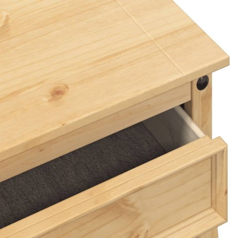 Stolik konsolowy Corona, 73x35x73 cm, lite drewno sosnowe Stolik konsolowy Corona, 73x35x73 cm, lite drewno sosnowe