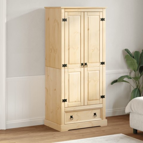 Szafa Corona, 76x50x170 cm, lite drewno sosnowe Szafa Corona, 76x50x170 cm, lite drewno sosnowe
