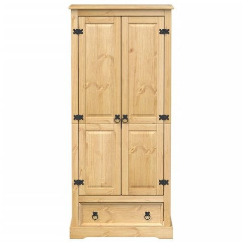Szafa Corona, 76x50x170 cm, lite drewno sosnowe Szafa Corona, 76x50x170 cm, lite drewno sosnowe